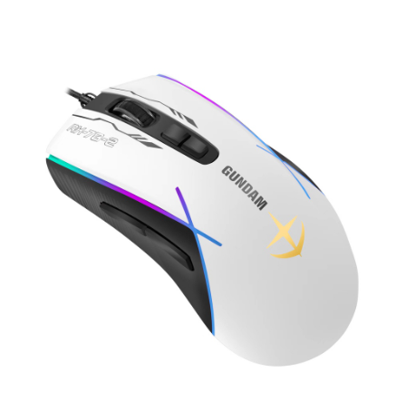 Zeus White and Black Gaming Mouse